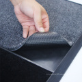 Black gray non-slip mat and disinfection dust  removal door mat for household use